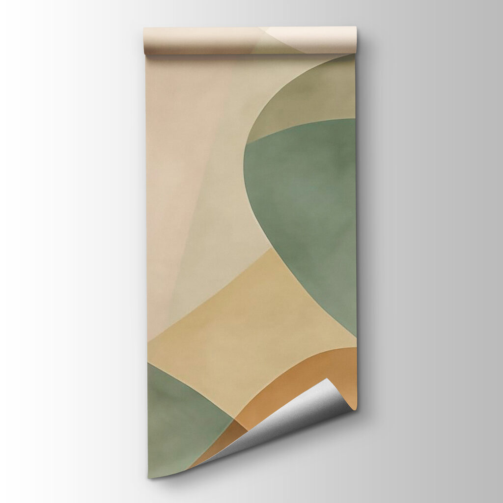 Abstracte compositie in rustgevende kleuren — productweergave
