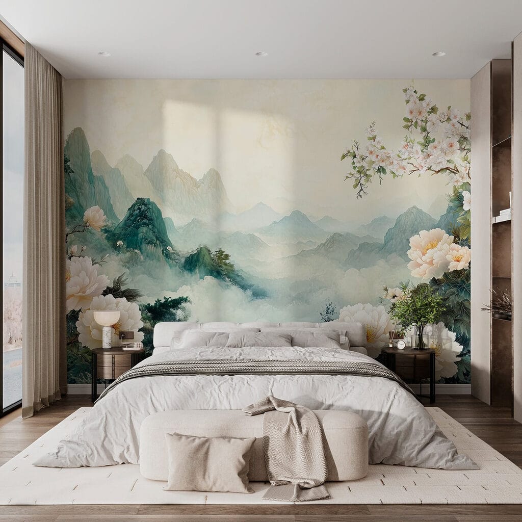 Pioenen voor mistige bergen — interieur 3
