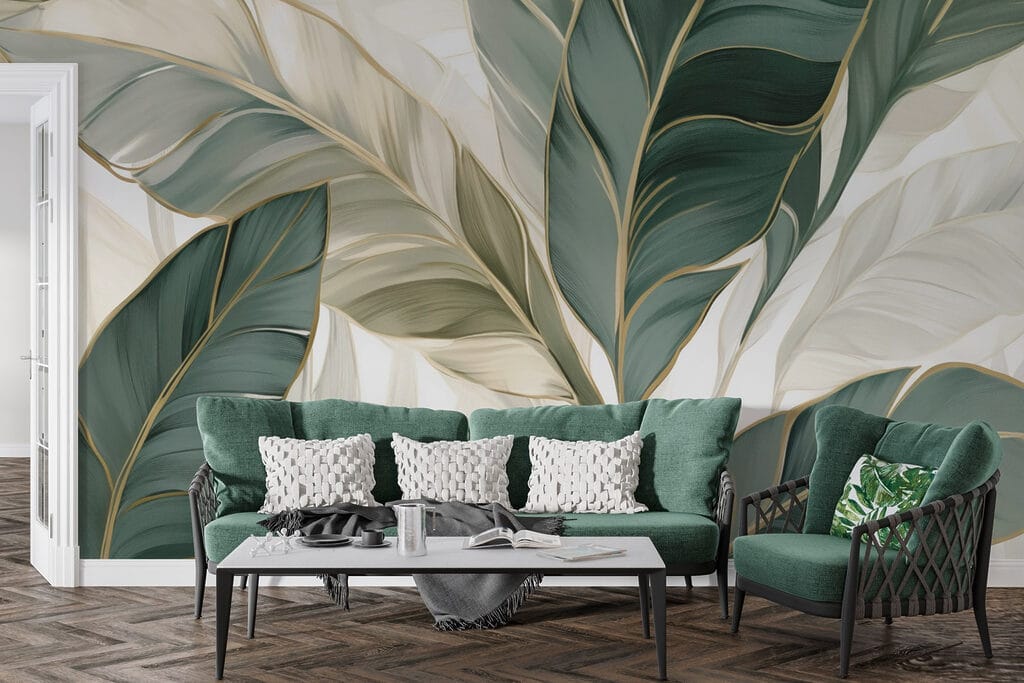 Groen blad, gouden nerven — interieur 3