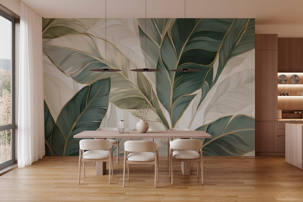 Groen blad, gouden nerven — interieur 4