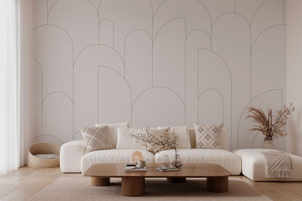 Wit en zwart patroon — interieur 2