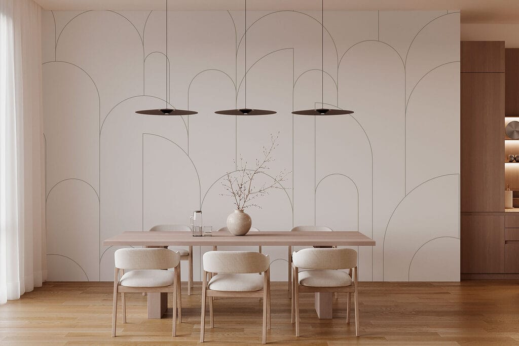 Wit en zwart patroon — interieur 3