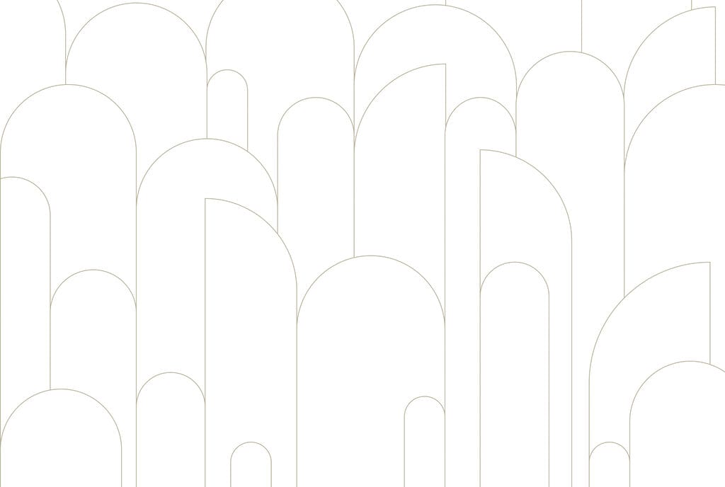 Witte en bruine lijnen op een witte achtergrond — volledig ontwerp