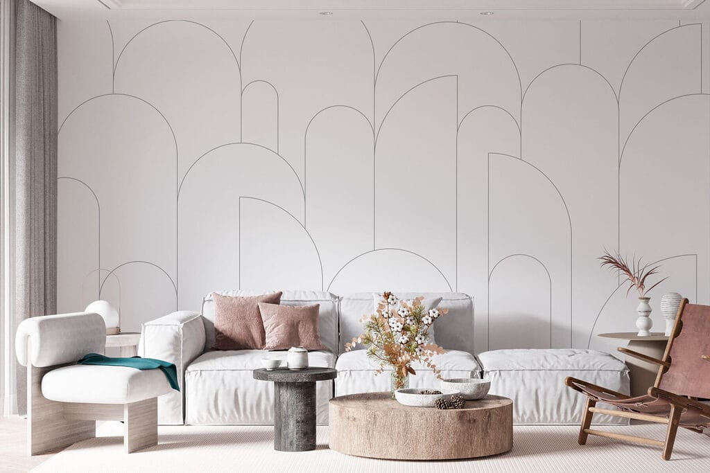 Wit en zwart patroon — interieur 2