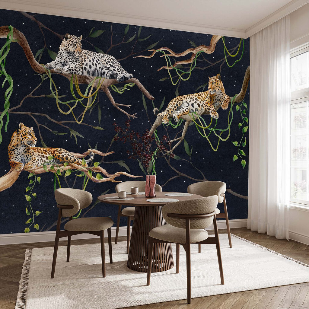 Luipaarden bij de sterrenhemel — interieur 2