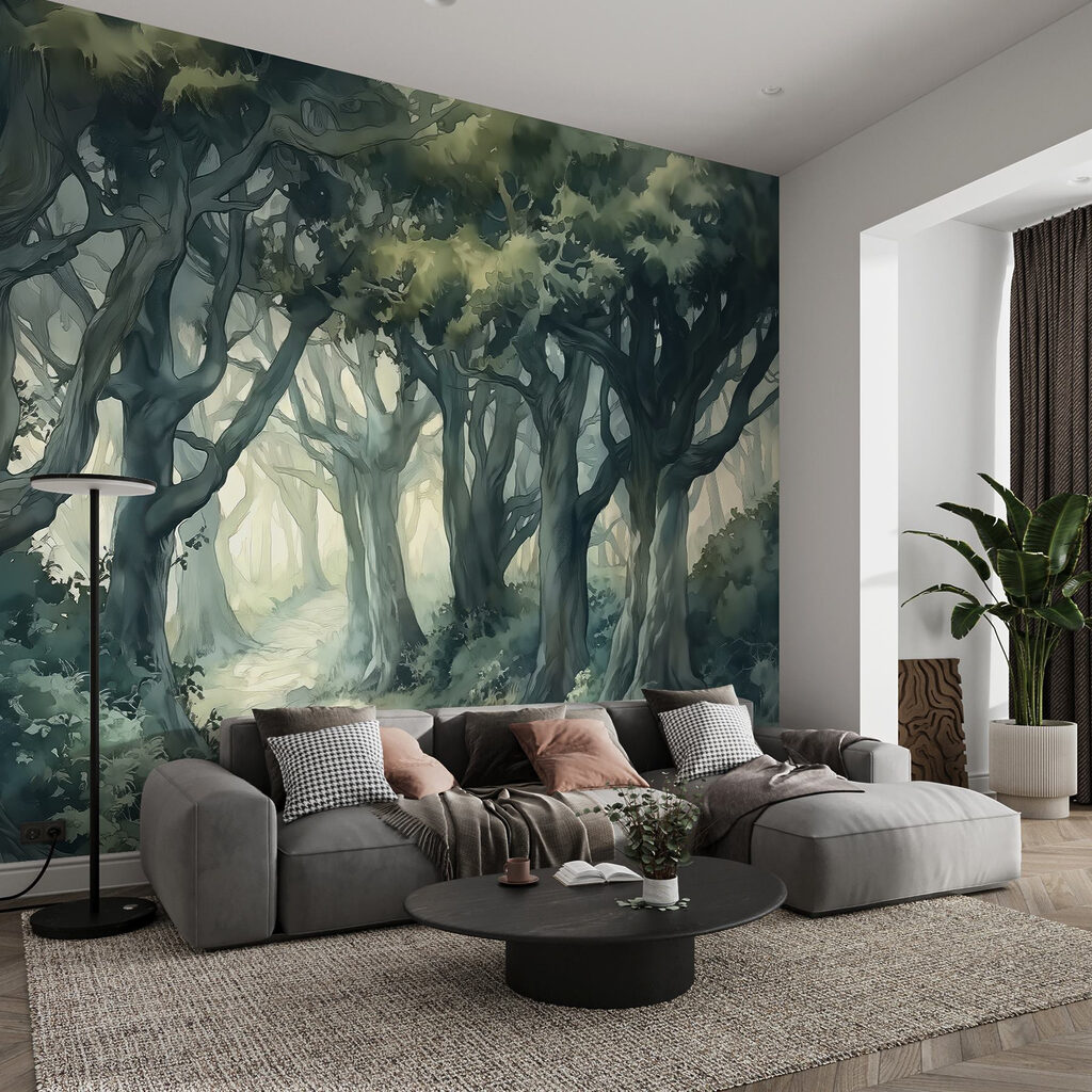 Pad door een bos — interieur 2