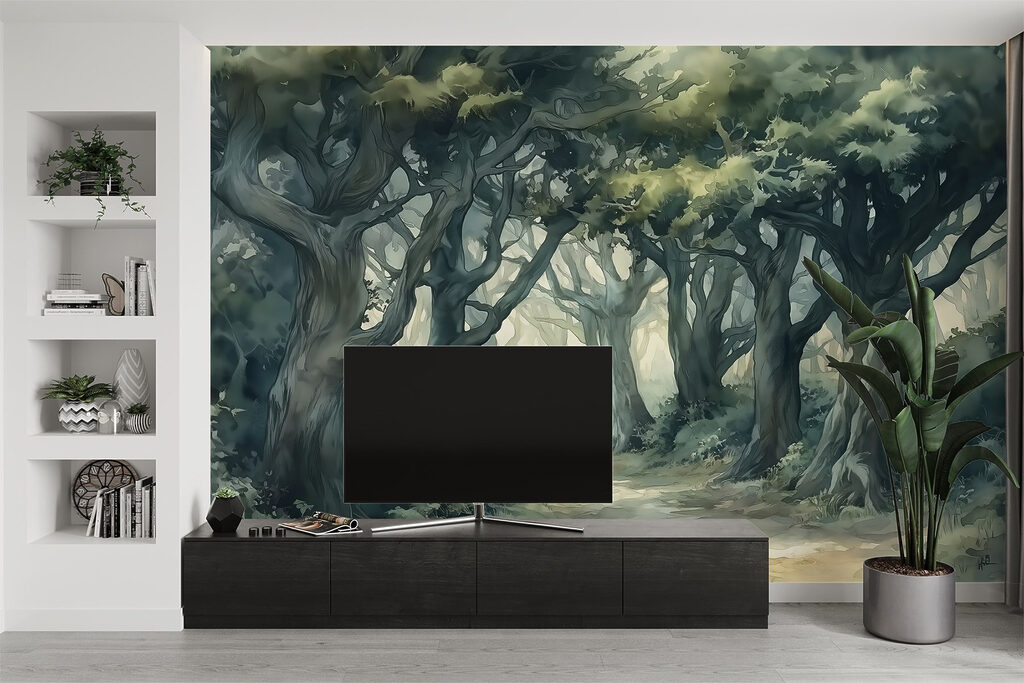 Pad door een bos — interieur 3