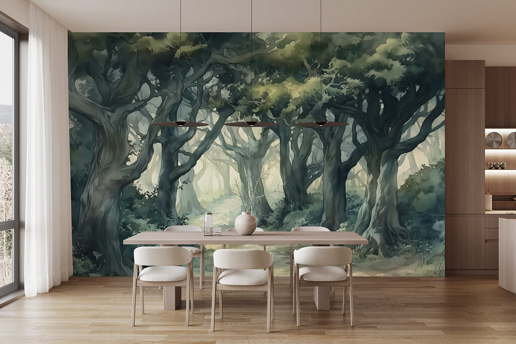 Pad door een bos — interieur 5