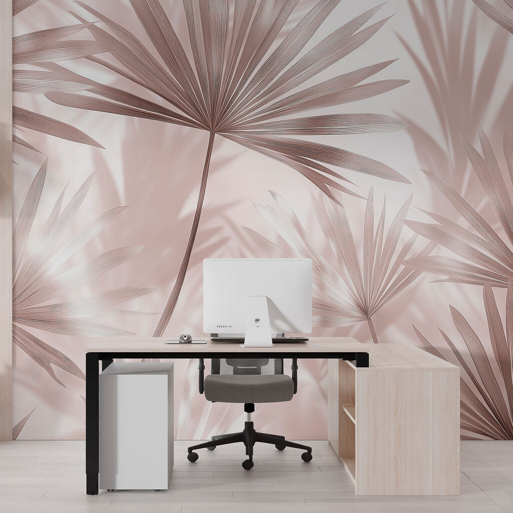 Palmwaaiers vol doorschijnend licht — interieur 6