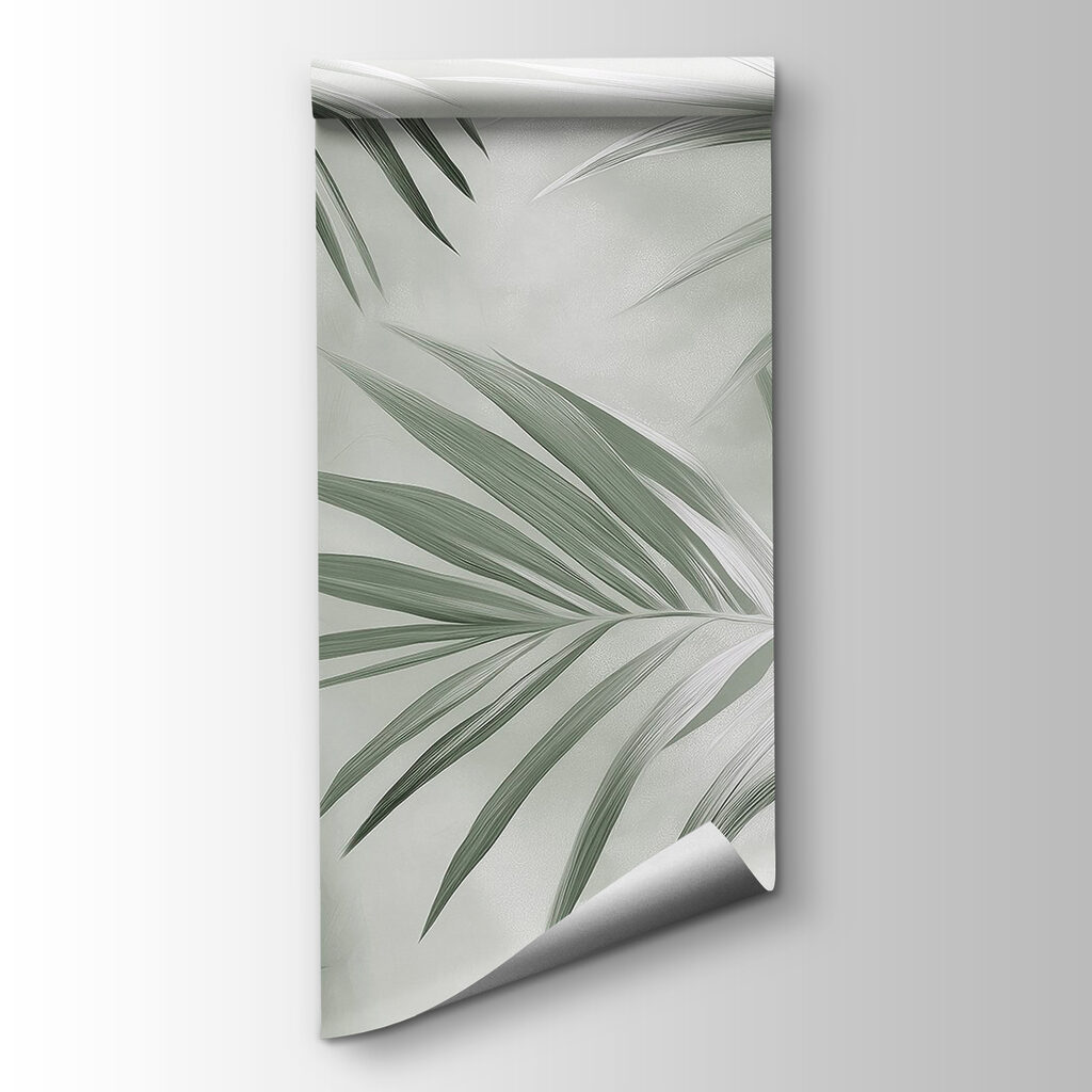 Slanke palmveren als schaduw — productweergave