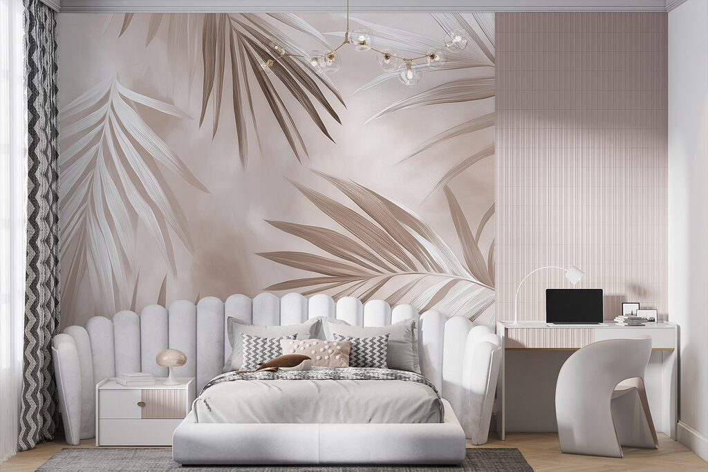 Slanke palmveren als schaduw — interieur 5