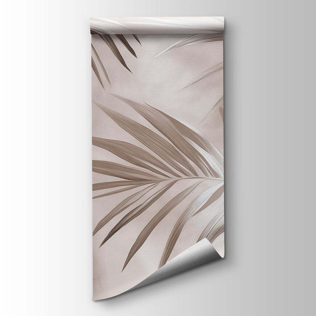 Slanke palmveren als schaduw — productweergave