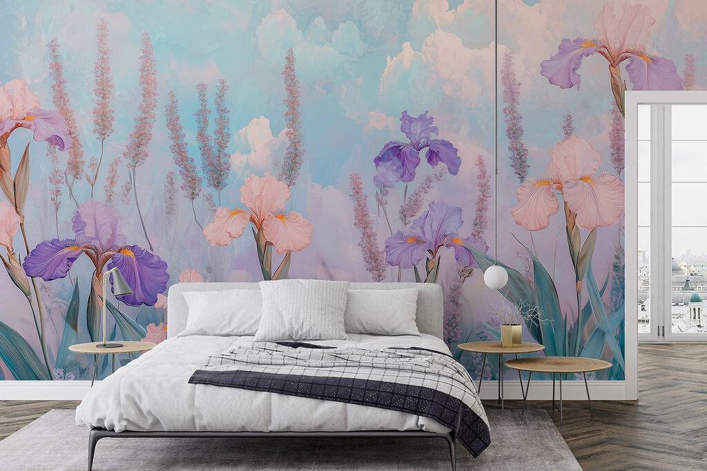 Irissen tussen roze wolken — interieur 2
