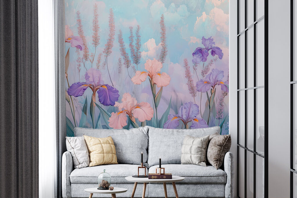 Irissen tussen roze wolken — interieur 3