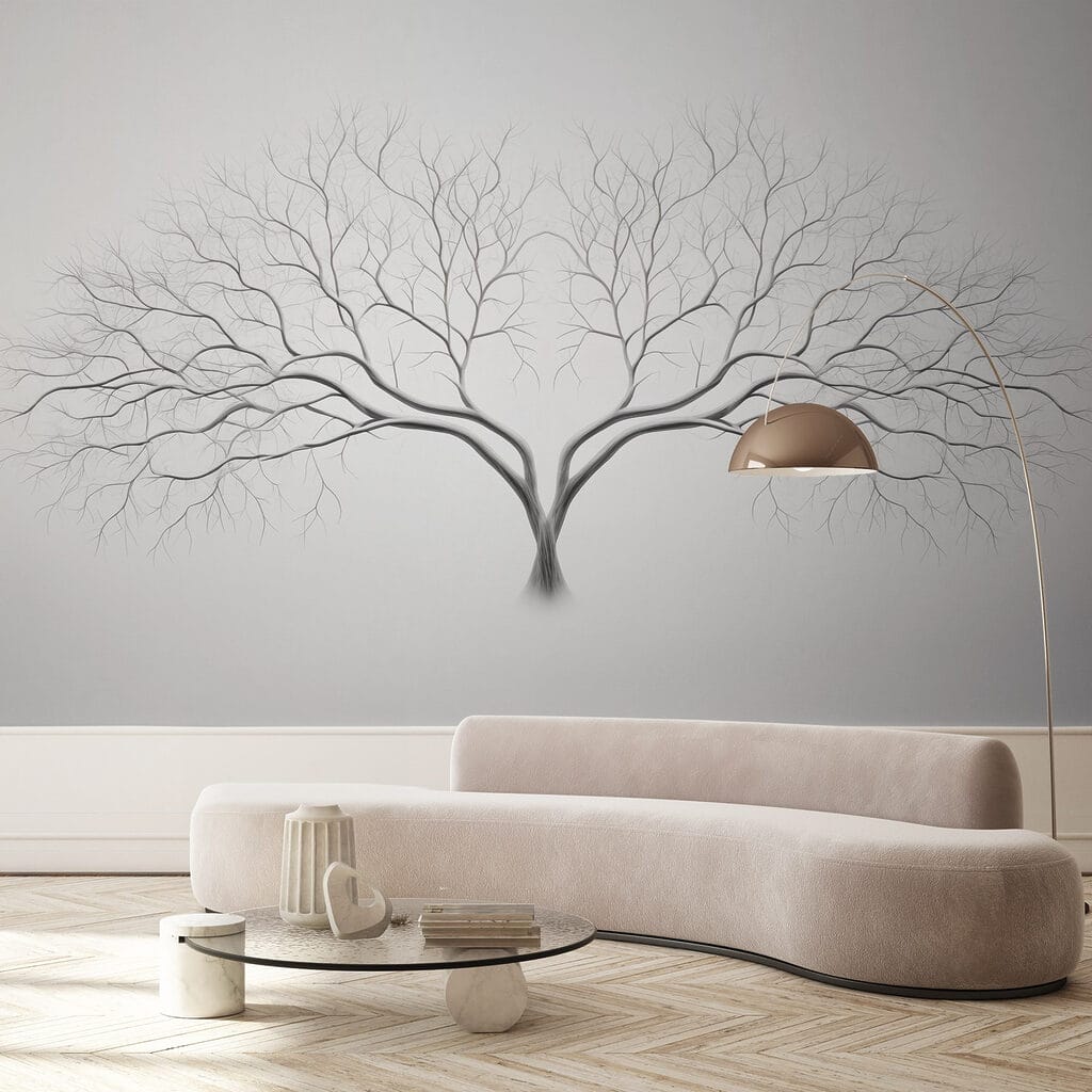 Boom zonder bladeren — interieur 1
