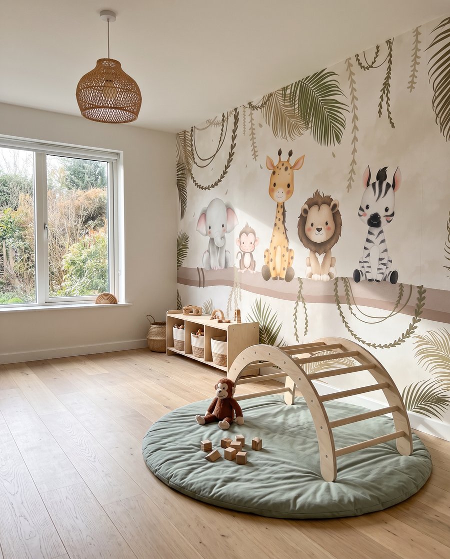 Junglevriendjes op een tak — interieur 4