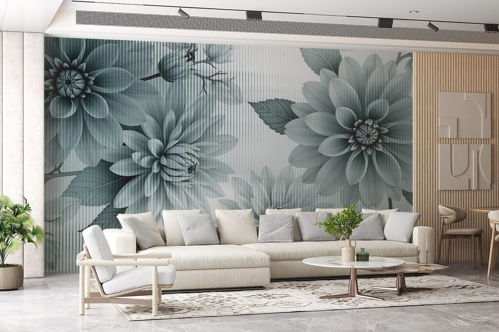 Dahlia's in fijne lijnen — interieur 1