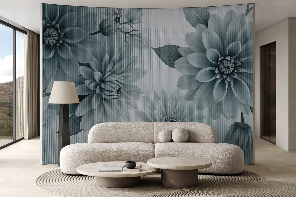 Dahlia's in fijne lijnen — interieur 3