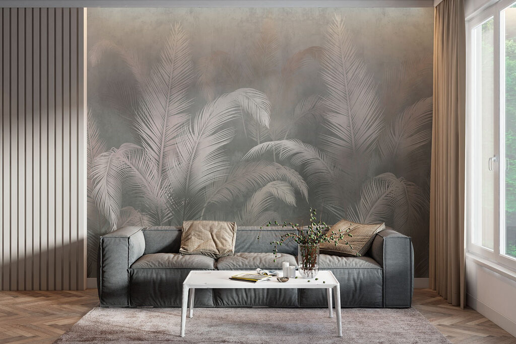Palmen in de nevel — interieur 2