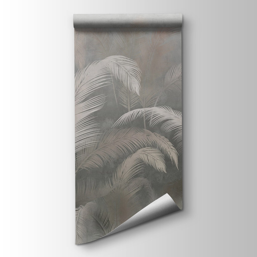 Palmen in de nevel — productweergave