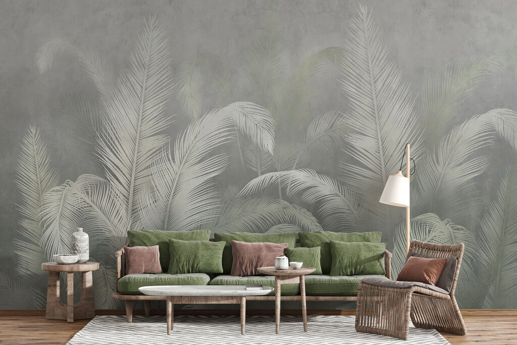 Palmen in de nevel — interieur 1
