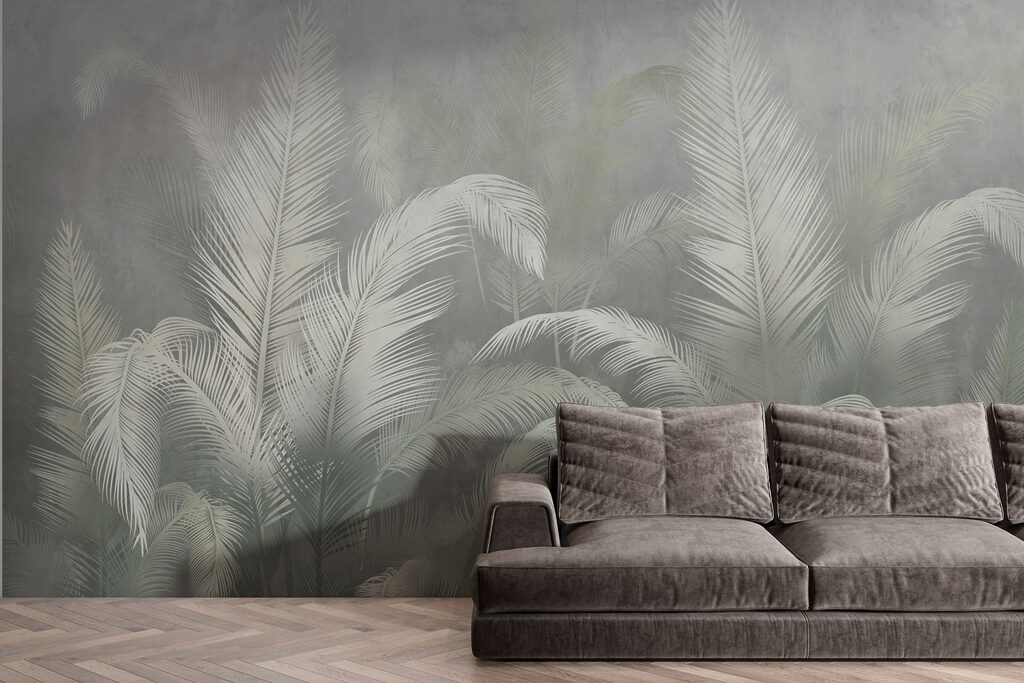 Palmen in de nevel — interieur 2