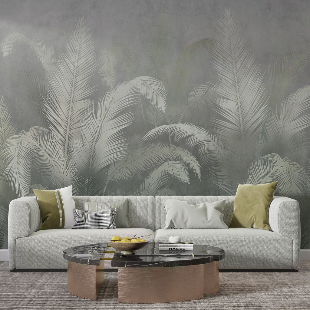 Palmen in de nevel — interieur 3