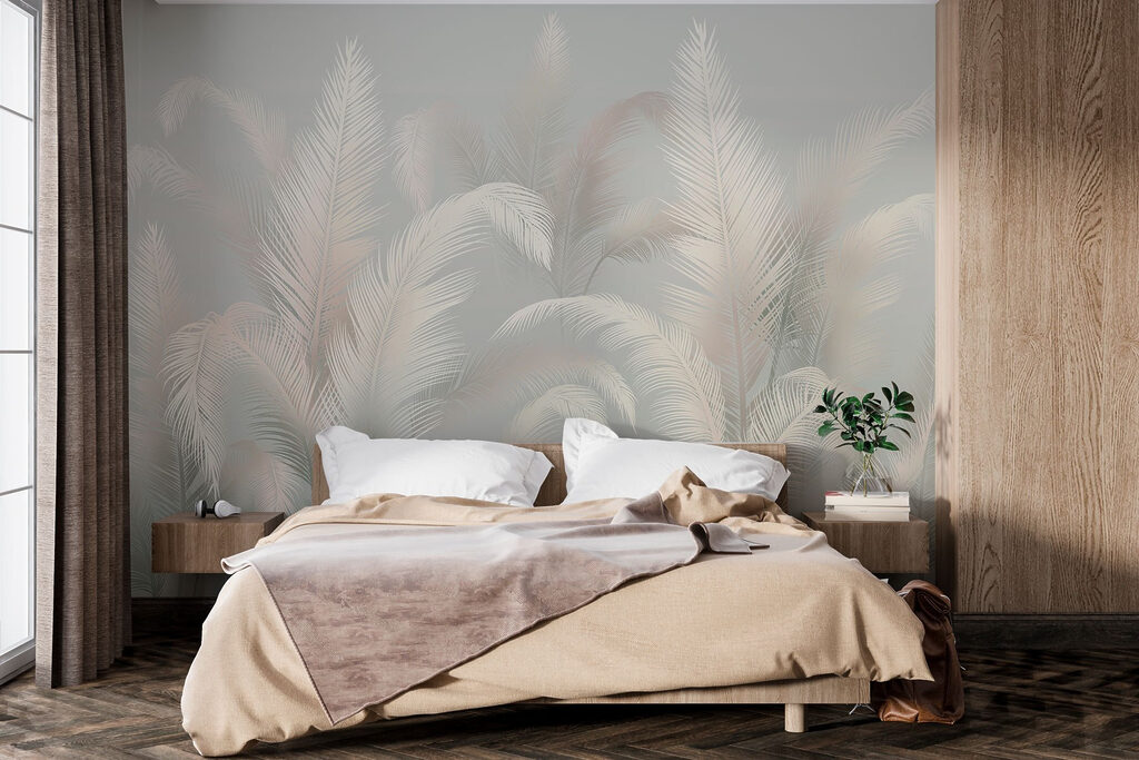 Palmen in de nevel — interieur 2