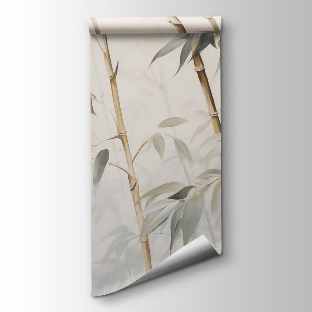 Bamboe in zachte, serene tinten — productweergave
