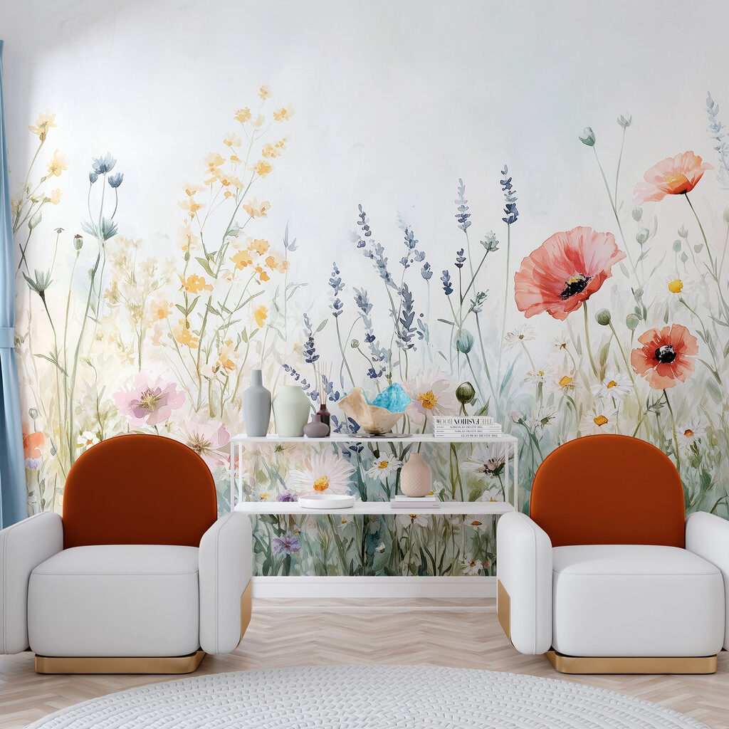 Bloemenweide vol kleine kleuren — interieur 4