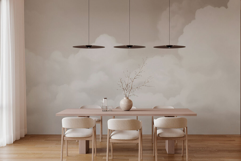 Witte wolken, zachte tinten — interieur 3