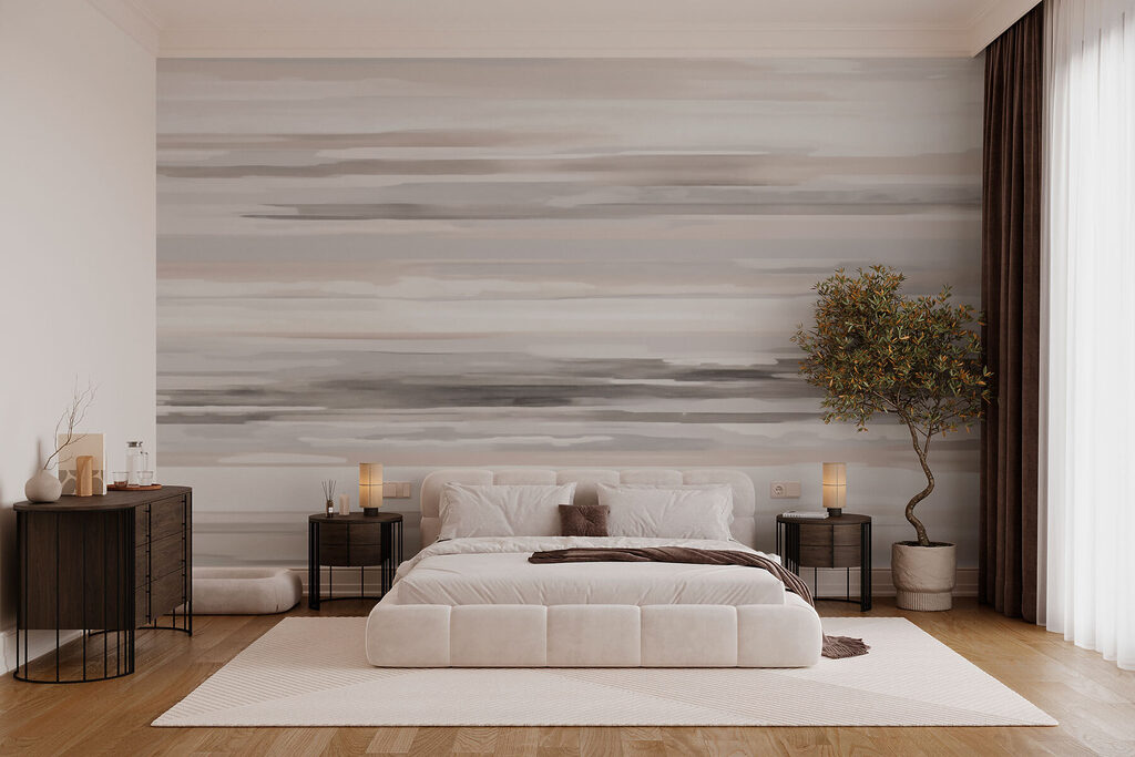 Grijze streken over wit — interieur 2