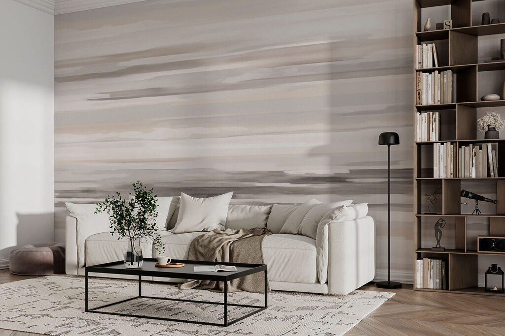 Grijze streken over wit — interieur 4