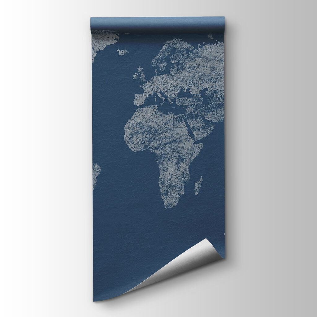 Kaart van de wereld — productweergave