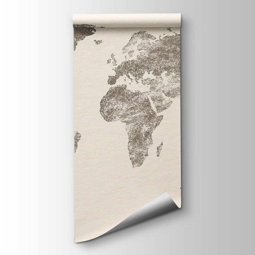 Kaart van de wereld — productweergave