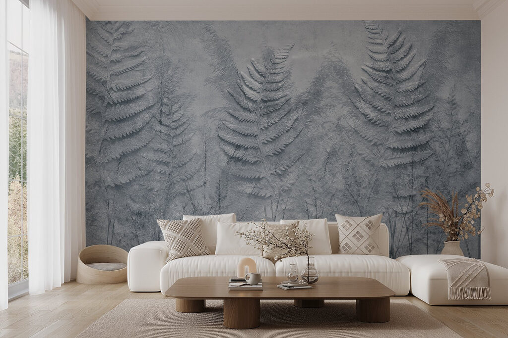 Dennen in verweerde inktlijnen — interieur 3