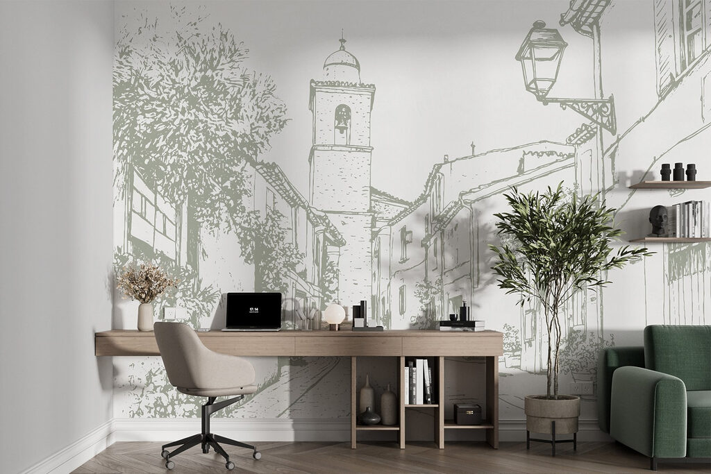 Dorpsstraat in lichte lijnen — interieur 5