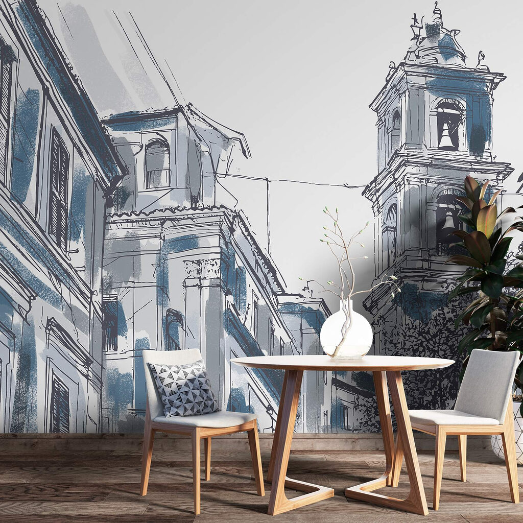 Klokkentoren boven de straat — interieur 3