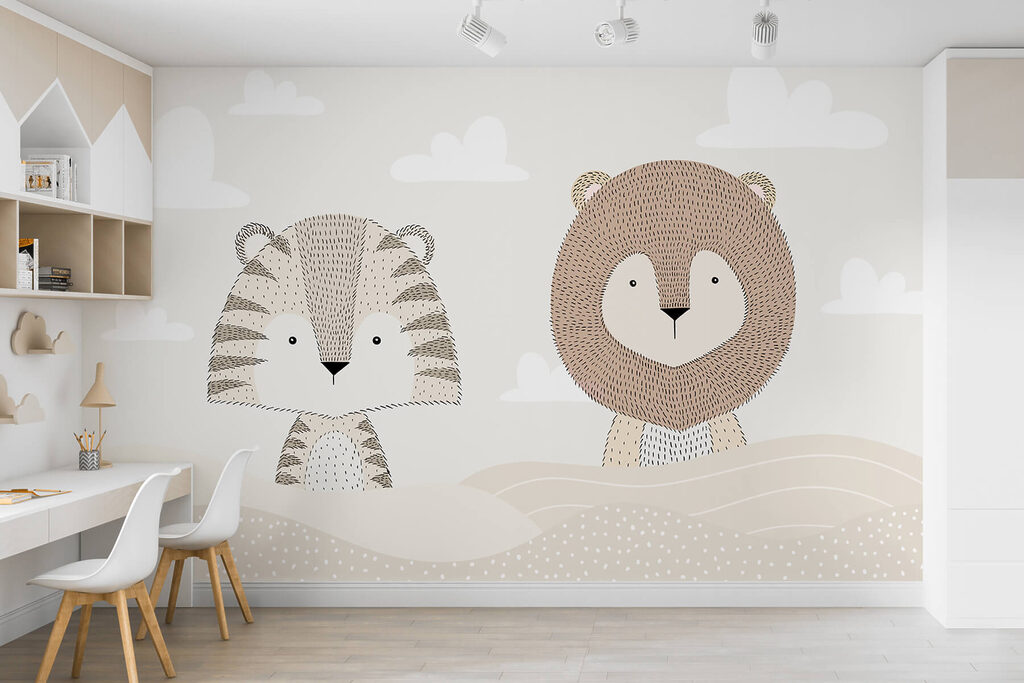 Tijgertje naast een leeuw — interieur 4