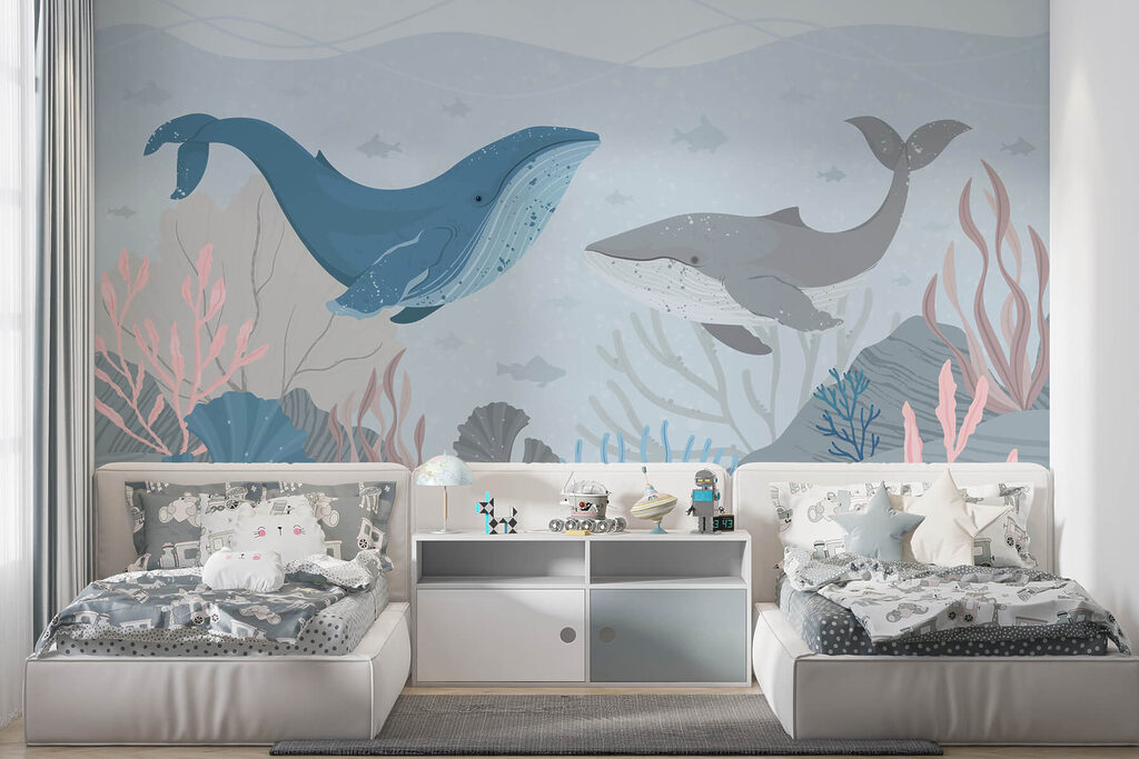 Walvissen tussen zachte koralen — interieur 3