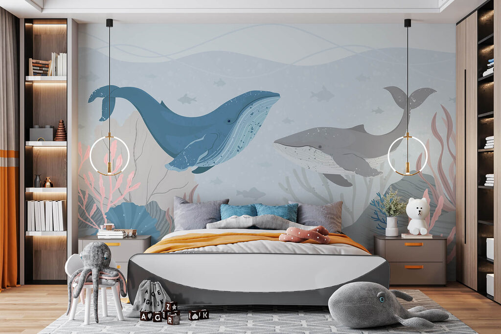 Walvissen tussen zachte koralen — interieur 4