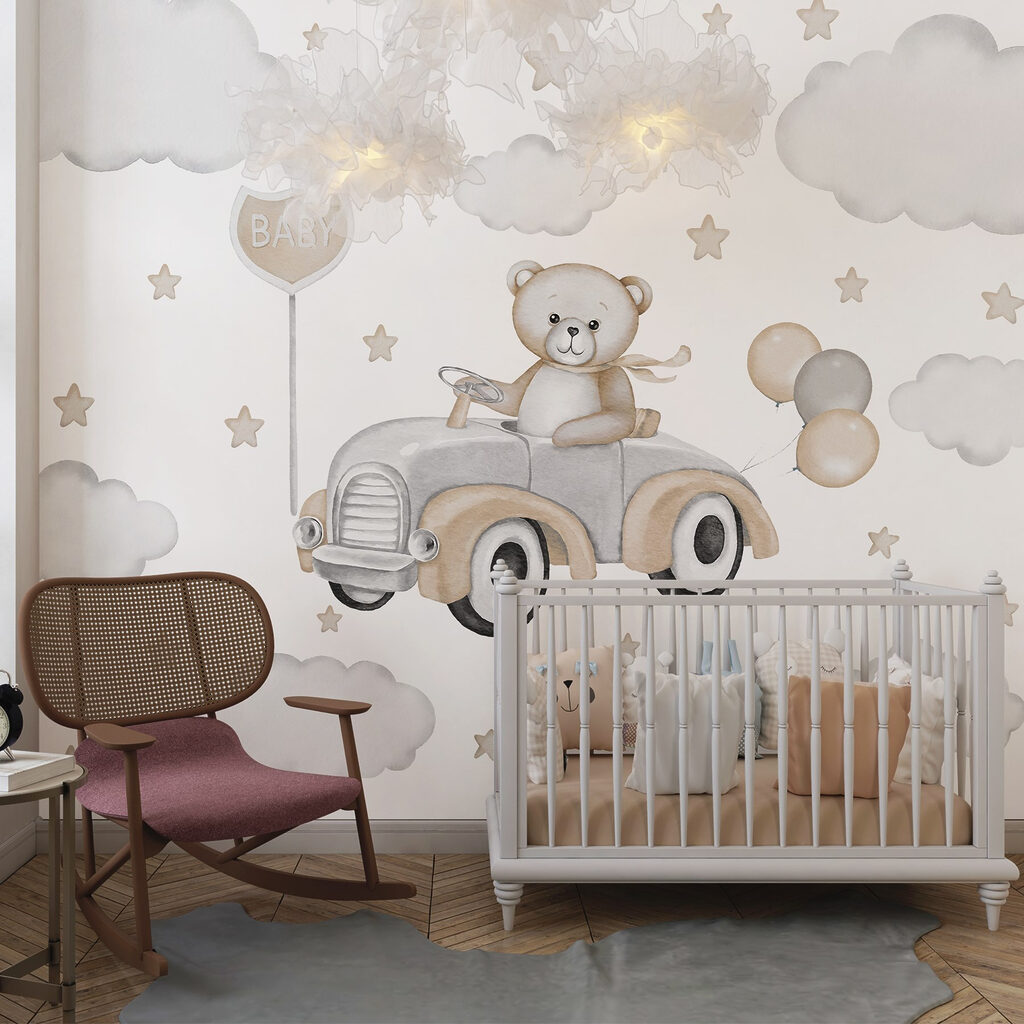 Beertje rijdt tussen wolken — interieur 2