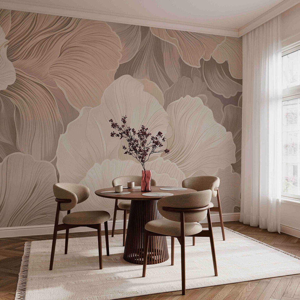 Golvende bloembladen — interieur 2
