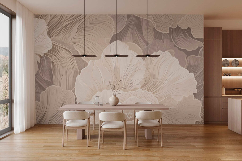 Golvende bloembladen — interieur 3