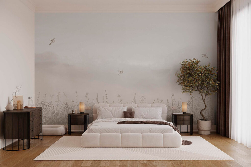 Vogeltjes boven ijle weiden — interieur 2