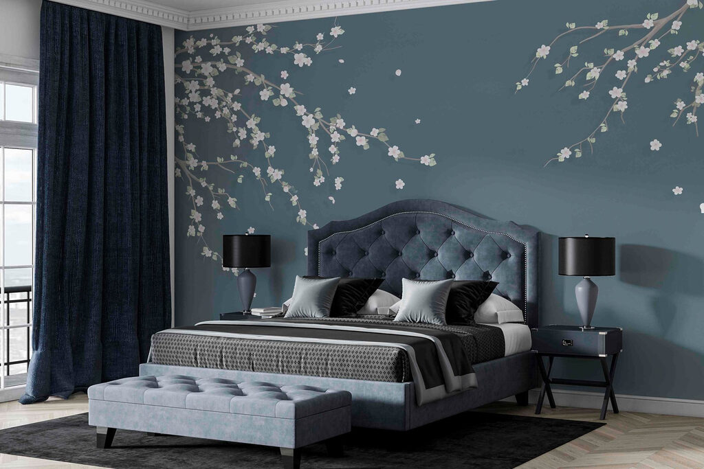 Witte bloesem valt uiteen — interieur 2