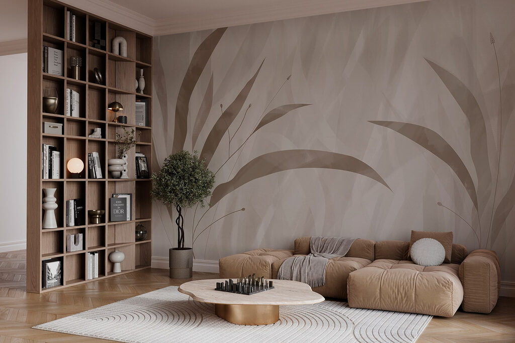 Fijne bladeren in zandtinten — interieur 3