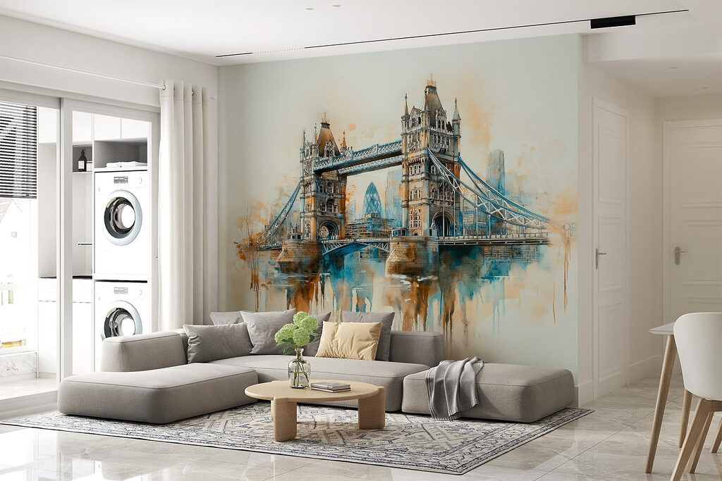 Tower Bridge in verf — interieur 3