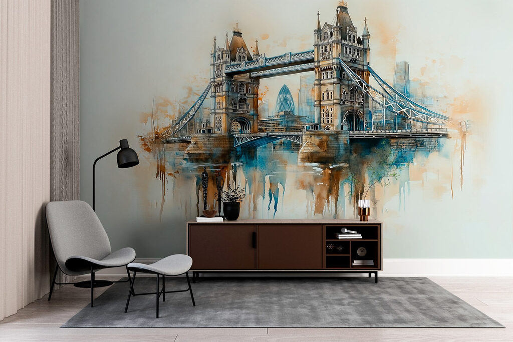 Tower Bridge in verf — interieur 4