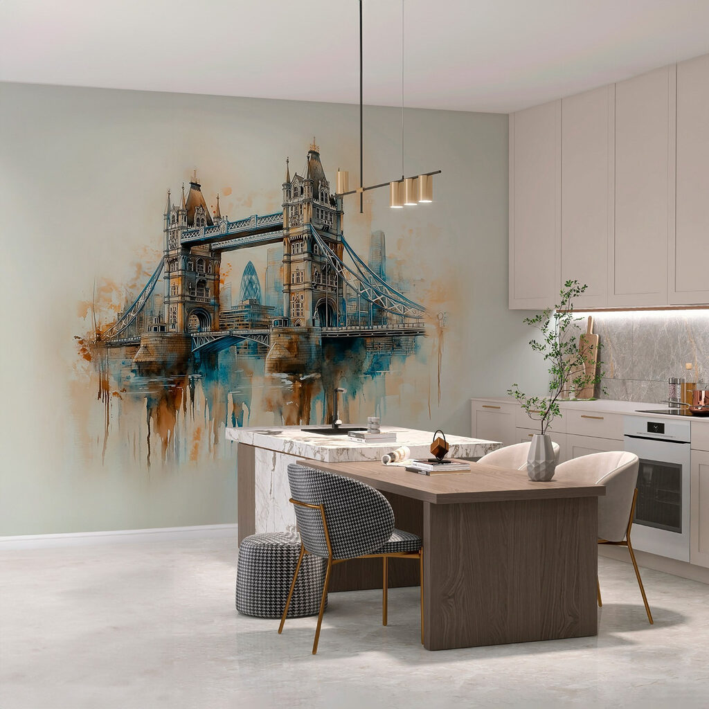 Tower Bridge in verf — interieur 5